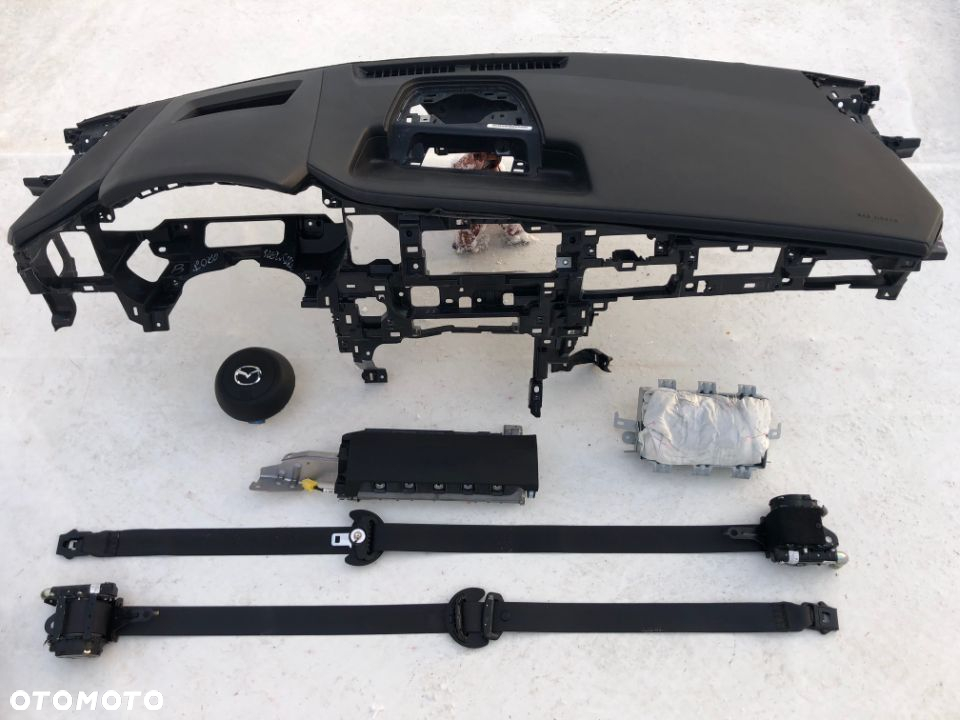MAZDA CX30 CX 30 DESKA KONSOLA KOKPIT PULPIT PÓŁKA PARAPET AIRBAG PODUSZKI naprawa regeneracja Raz2 - 3