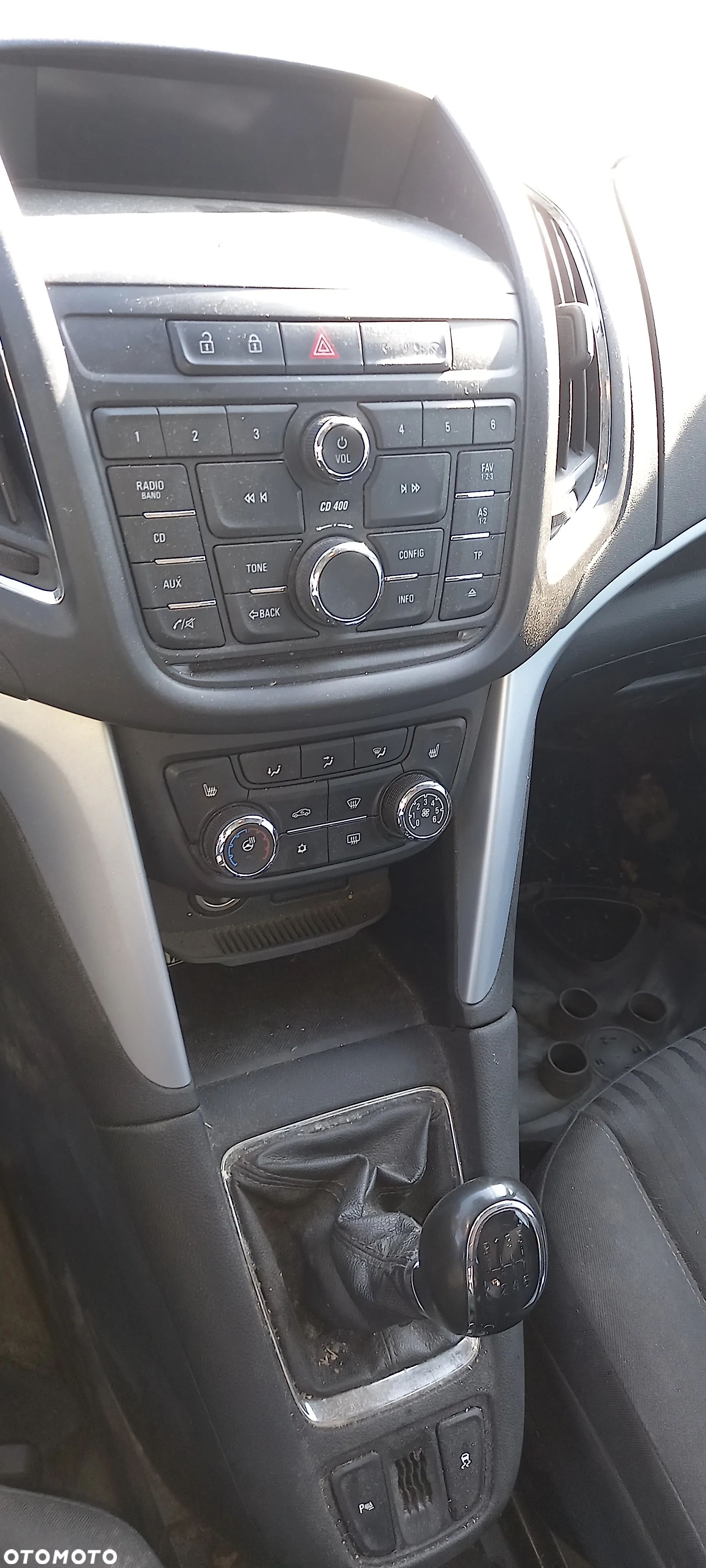 Panel radia nawigacji Opel Zafira C - 1