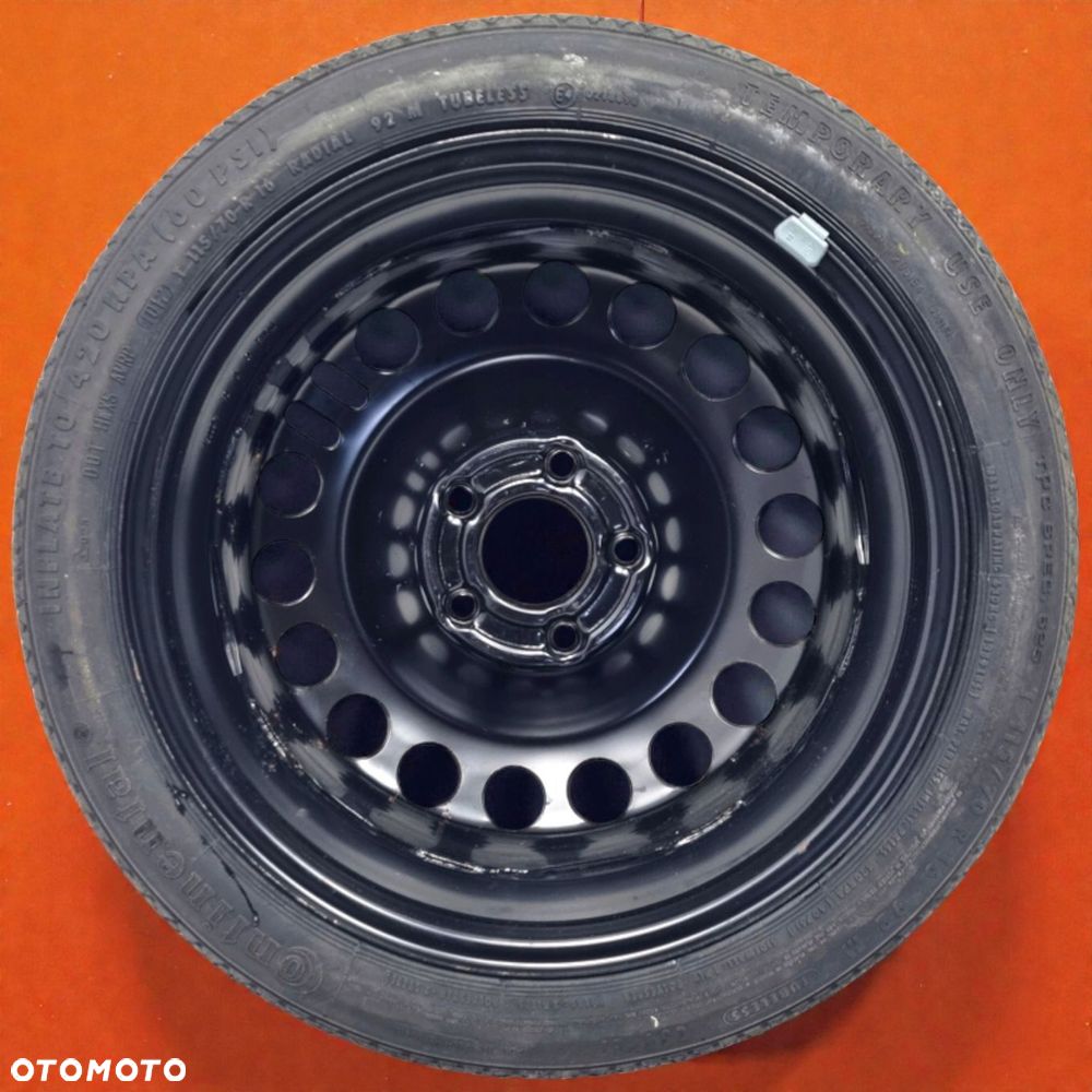 KOŁO DOJAZDOWE Opel Vectra C Astra H 115/70 R16 2160132 5x110 dojazdówka - 3