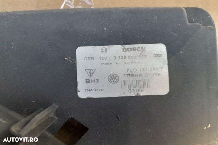 Electroventilator racire motor / AC 2.5TDI  1137328173 7L0121203F 313 - 2