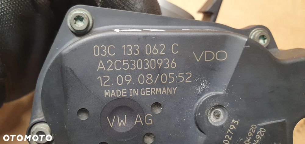 Przepustnica VW Passat B6 1.4 TSI 03C133062C - 9