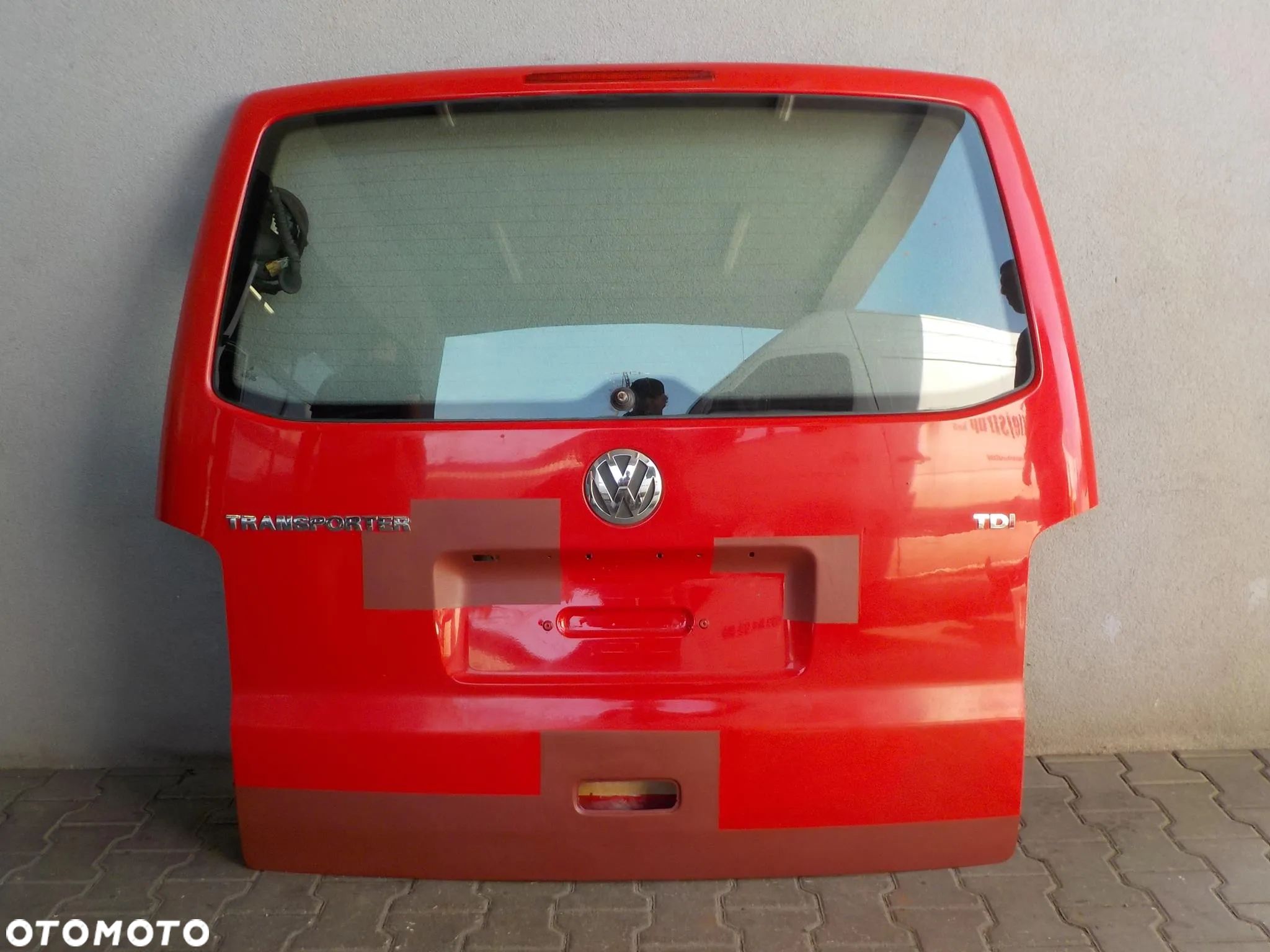 VW T5 KLAPA TYŁ TYLNA Z SZYBĄ - 1