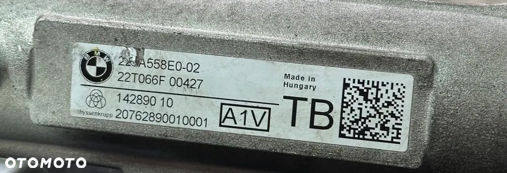 PRZEKŁADNIA MAGLOWNICA BMW X3M X4 F97 F98 IX20 I20 3210 5A558E0 TB - 2