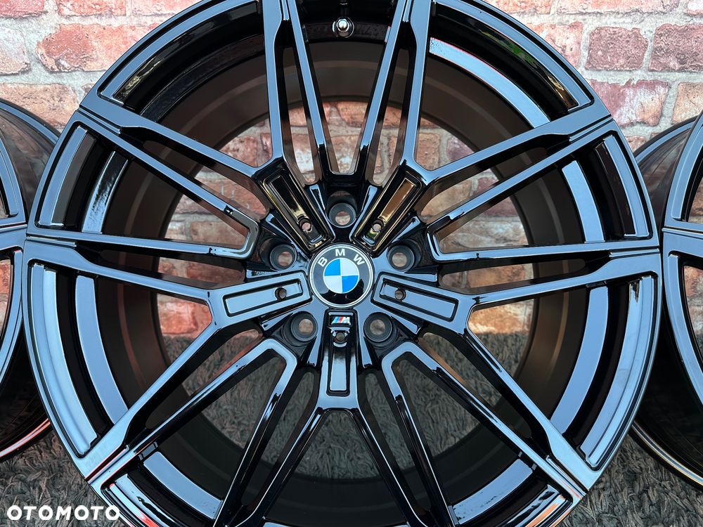 Czarne alufelgi 5x120 19 Black 8.5j ET30 BMW seria 3 5 F10 E46 E90 F30 F32 F34 F01 F12 Z4 E60 xDrive M pakiet jak styling 930 Carbonado Solid Japan Racing - 9