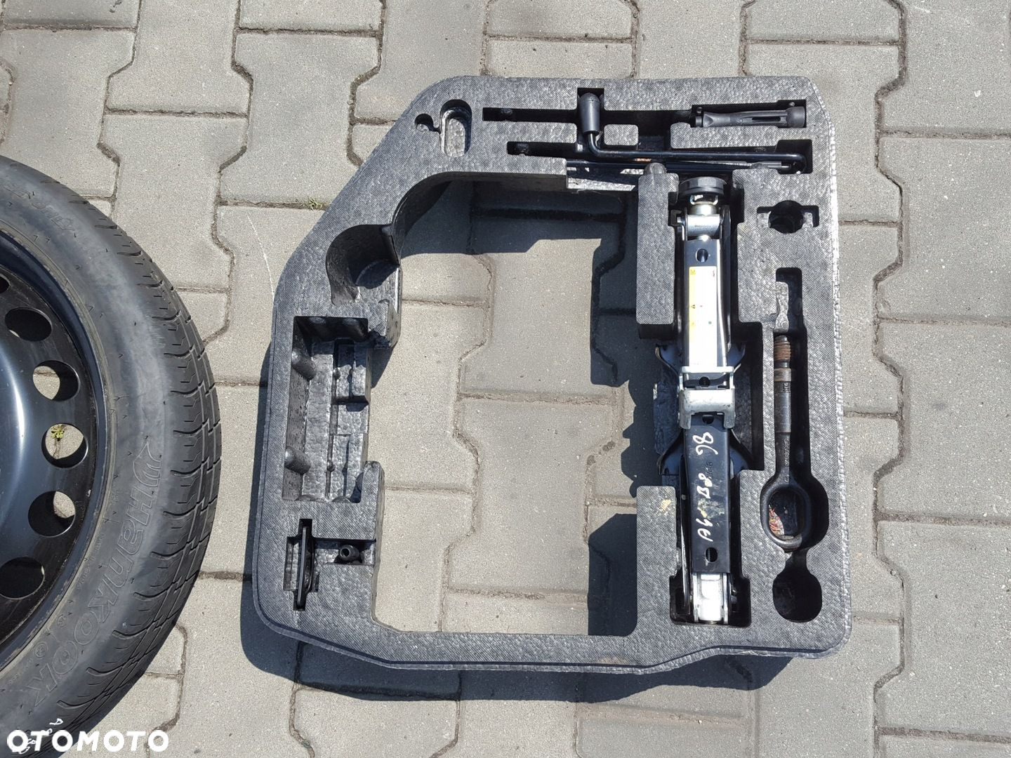 AUDI A4 B8 08-16r A5 8T KOŁO DOJAZDOWE 19 5X112 LEWAREK - 2