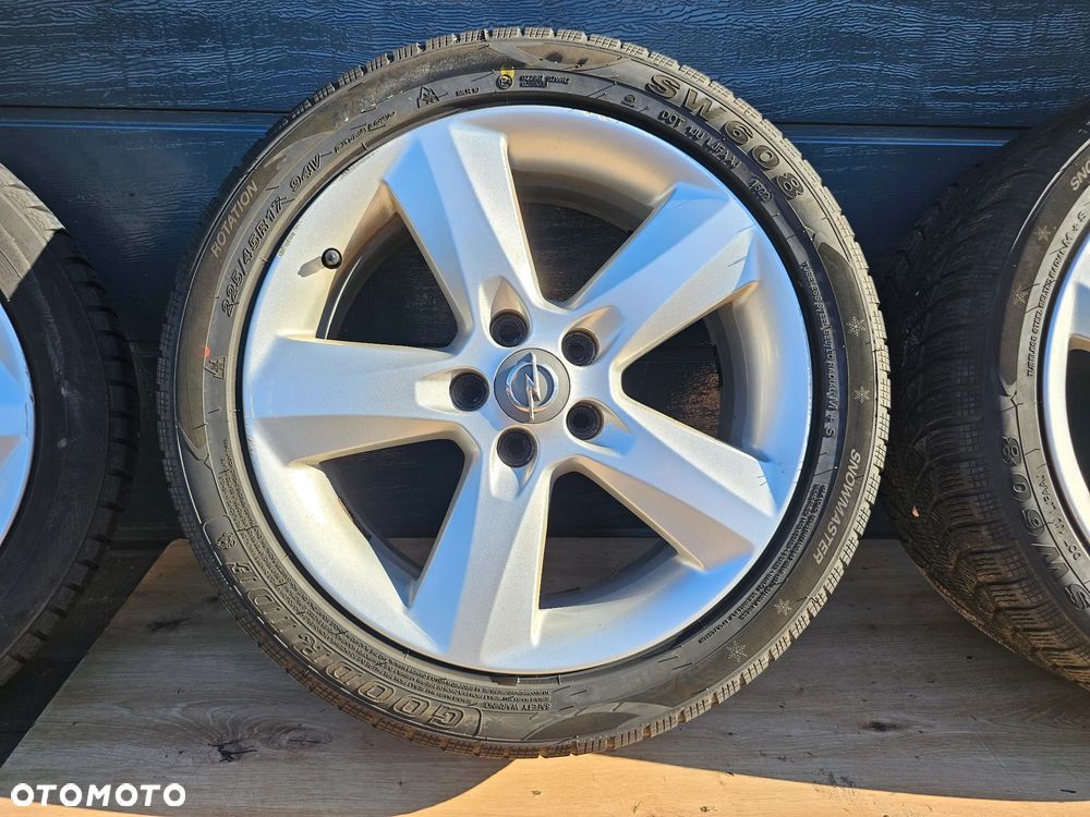 KOŁA FELGI ALUMINIOWE OPONY OPEL VECTRA C ASTRA H ZAFIRA B MERIVA B SIGNUM 17" 7J 5x110 ET35 225/45/17 - 12