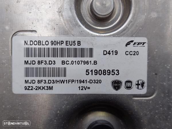 Conjunto Centralina Motor + Ignição Opel Combo Caixa/Combi (X12) - 3