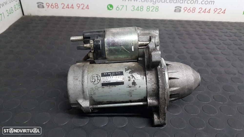 MOTOR DE ARRANQUE MERCEDES CLASE C (W204) BERLINA C 200 CDI (204.007) - 6