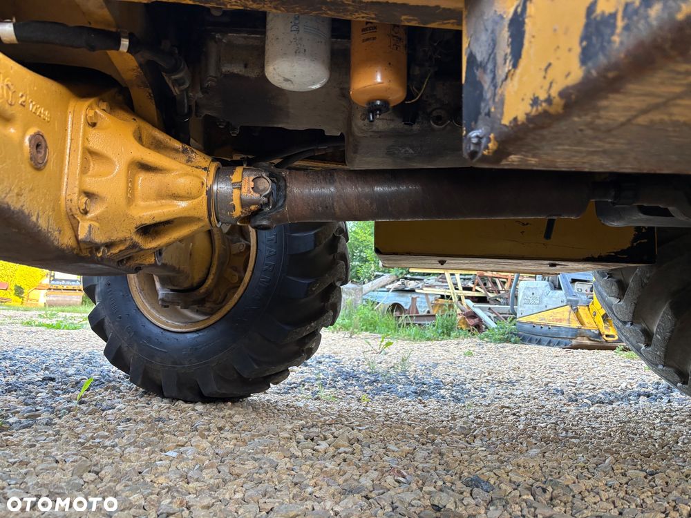 Caterpillar CAT 428D 2005r 4x4 koparko ładowarka teleskop widły rekin - 11