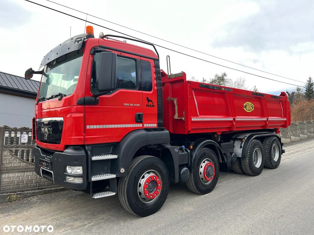 MAN TGS 35.440 | Euro 5 | 8x6 | HydroDrive | Meiller-Kipper | Bordmatic | Manual | z Niemiec | Stan PERFEKCYJNY | Kiper Wywrotka | - 3