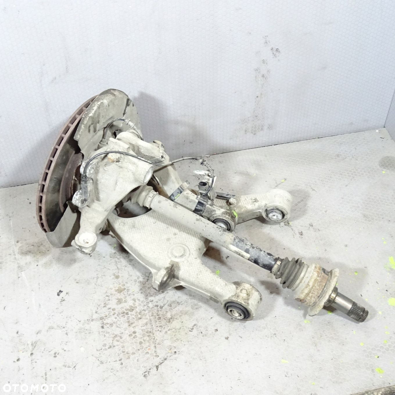 BMW 7 F01 F02 4.4 V8 PIASTA KOŁA WAHACZ TYŁ LEWA - 3