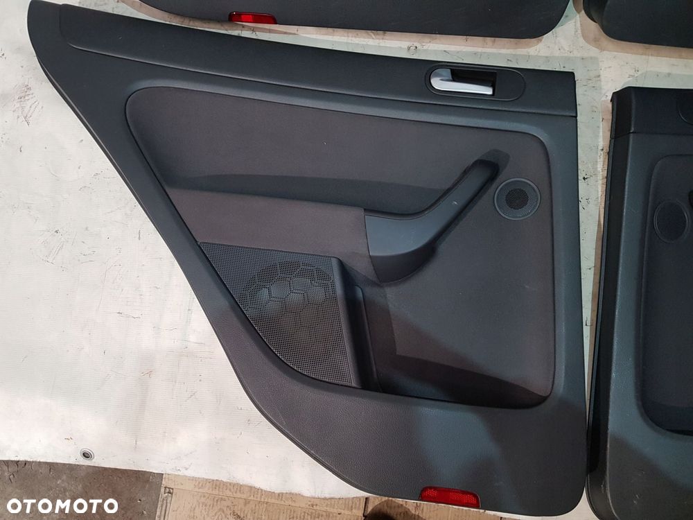 boczki tapicerka drzwi kpl vw golf v plus eu - 14