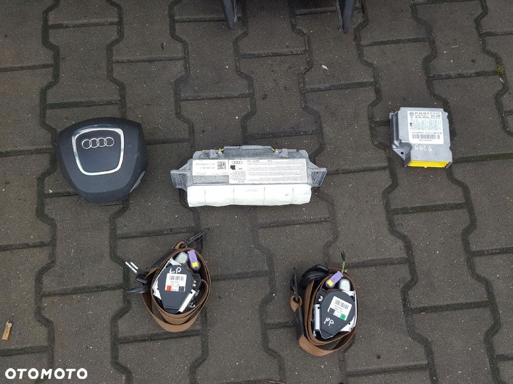 AUDI A6 C6 04-11r DESKA KONSOLA PODUSZKI AIRBAG KPL - 4