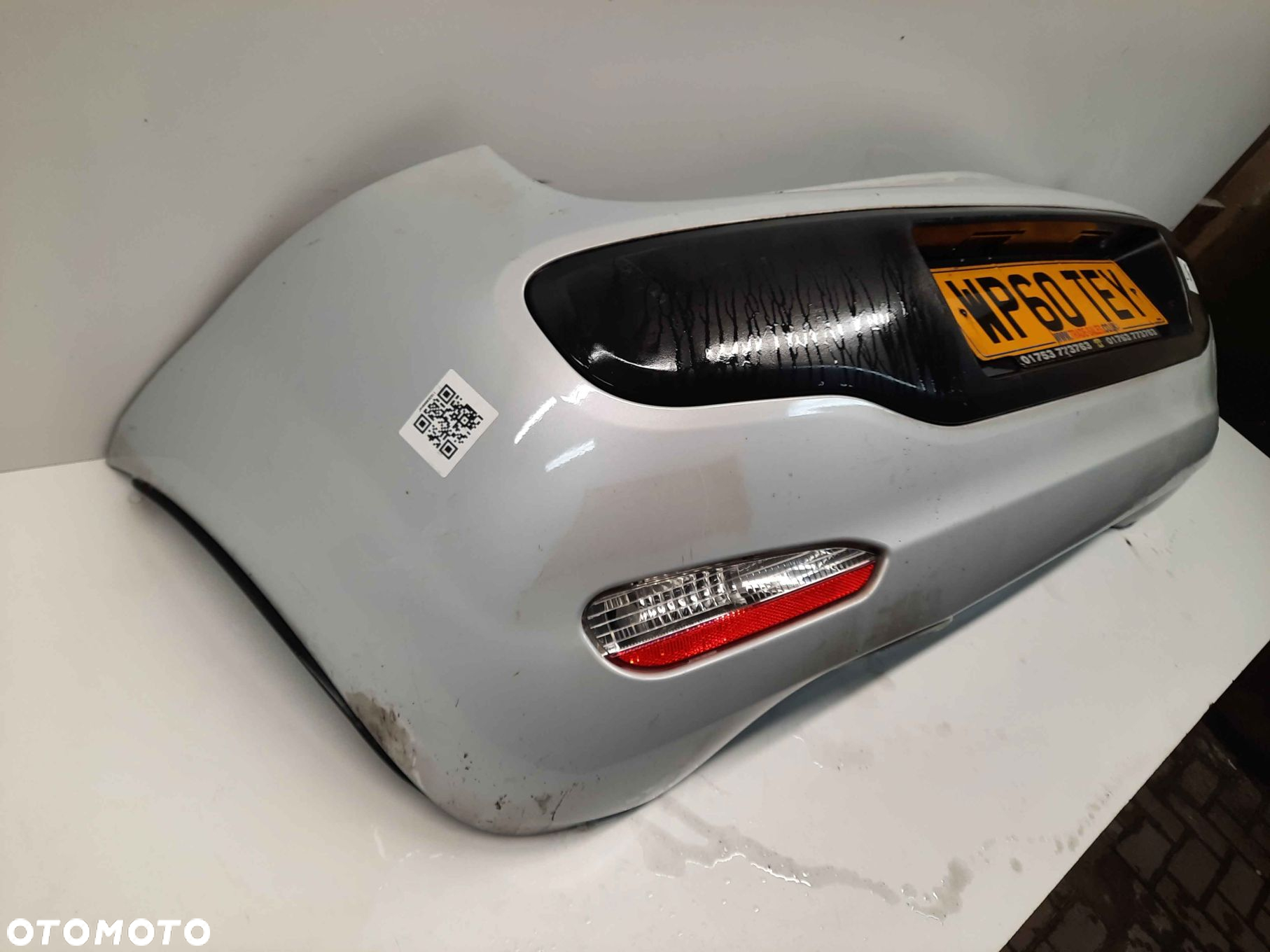 } ZDERZAK TYŁ TYLNY FIAT PUNTO EVO 760/A BIAŁY - 5