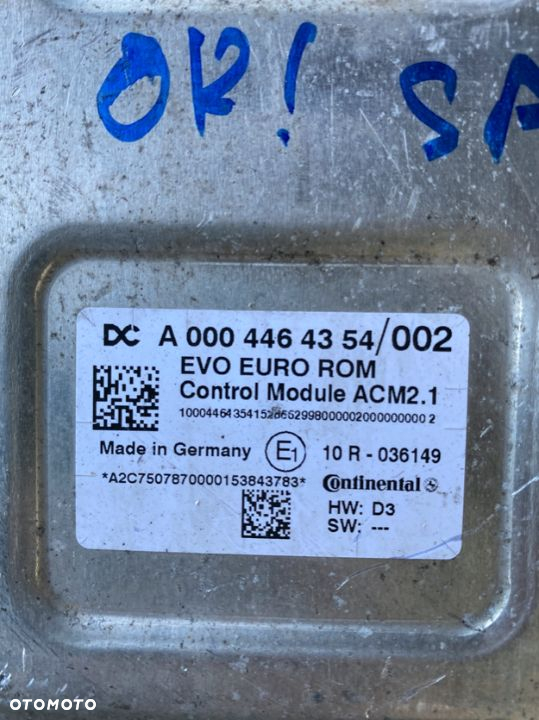 Komputer Sterownik ACM Mercedes Actros 0004464354
