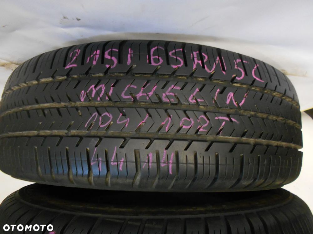 OPONY 215/65R15C MICHELIN AGILIS 51 DOT 4414 8.7MM - 2