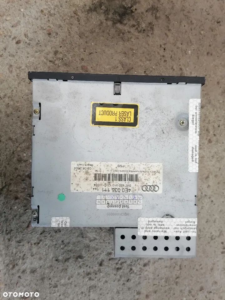 Zmieniarka Czytnik Płyt CD Audi OE 4E0035111 4E0910111C - 8