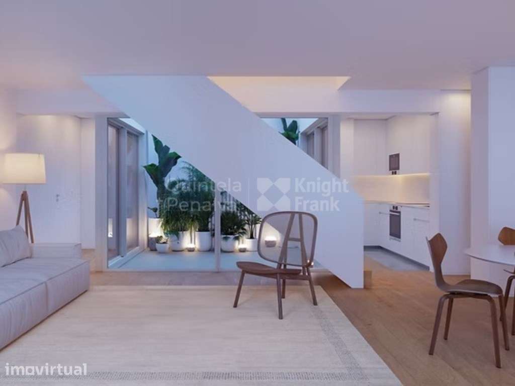 Apartamento T1 com varanda e estacionamento, Alcântara - Grande imagem: 2/19