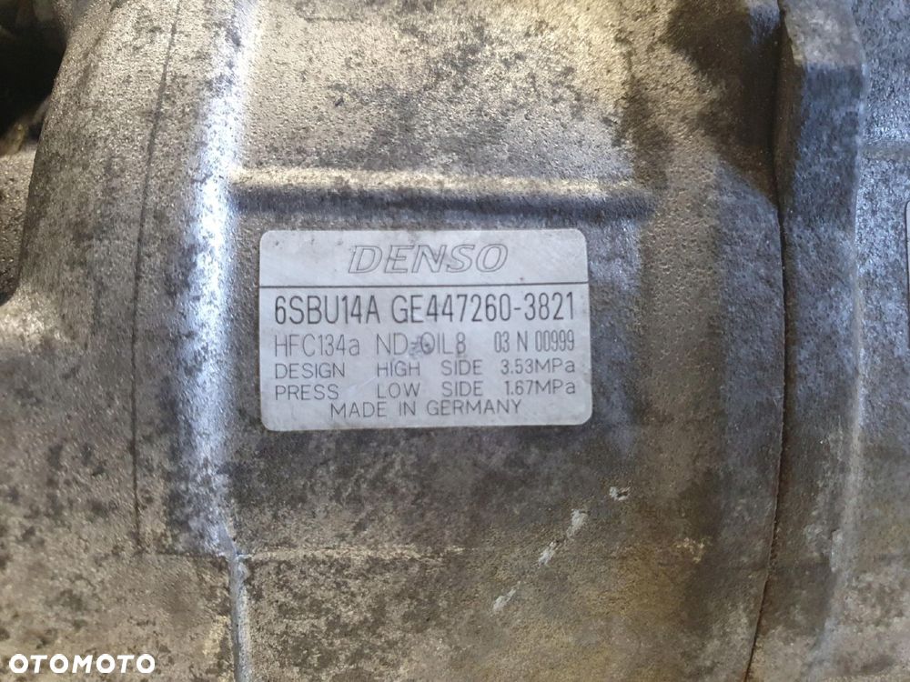 SPRĘŻARKA KLIMATYZACJI BMW F10 F11 2.0 D _ 447260-3821 - 2