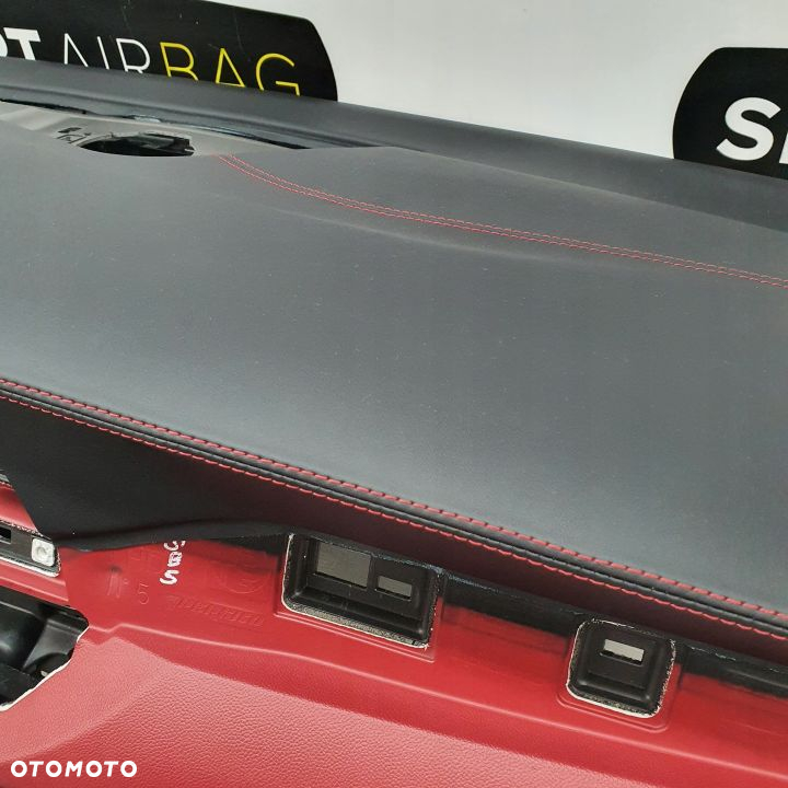 ALFA ROMEO STELVIO DESKA ROZDZIELCZA KONSOLA KOKPIT PULPIT PODUSZKI AIRBAG AIR BAG PASY KIT SET - 7