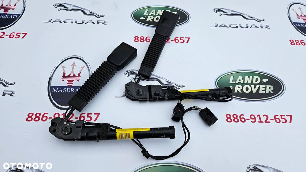 Jaguar XJ 351 Dopinacze pasów Napinacz pasa bezpieczeństwa prawy i lewy Zapinka pasa AW83-F61203-AD AW83-F61202-AD - 1