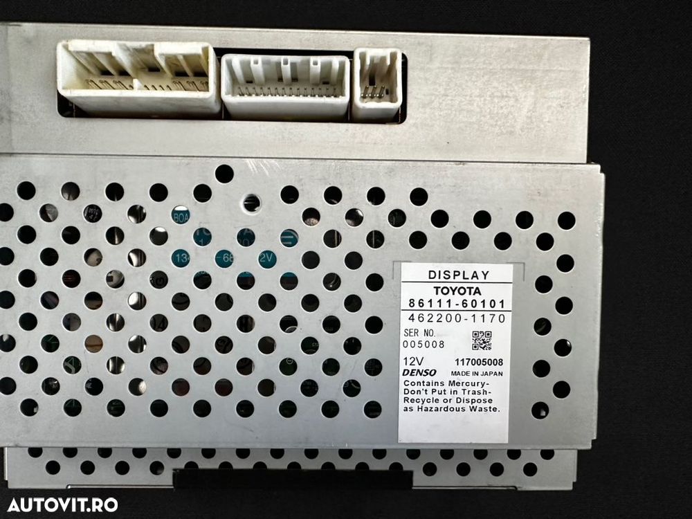 Display touchscreen gps navigatie toyota Land Cruiser j100 facelift j10 si j120 - 7