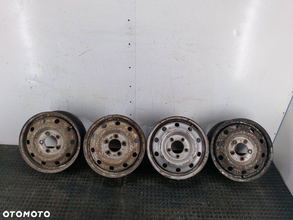 FELGI STALOWE KOMPLET 16 RENAULT MASTER II FL RE616003 - 1