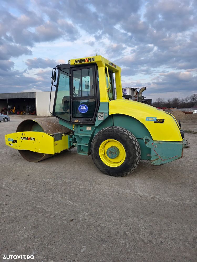 Ammann ASC70 cilindru compactor terasament bomag hamm cat vibromax - 2