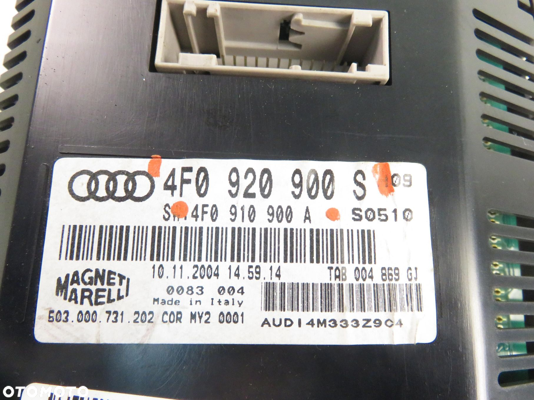 LICZNIK AUDI A6 (4F2, C6) 3.0 TDI  BMK 4F0920900S 4F0910900A 356TYS - 8