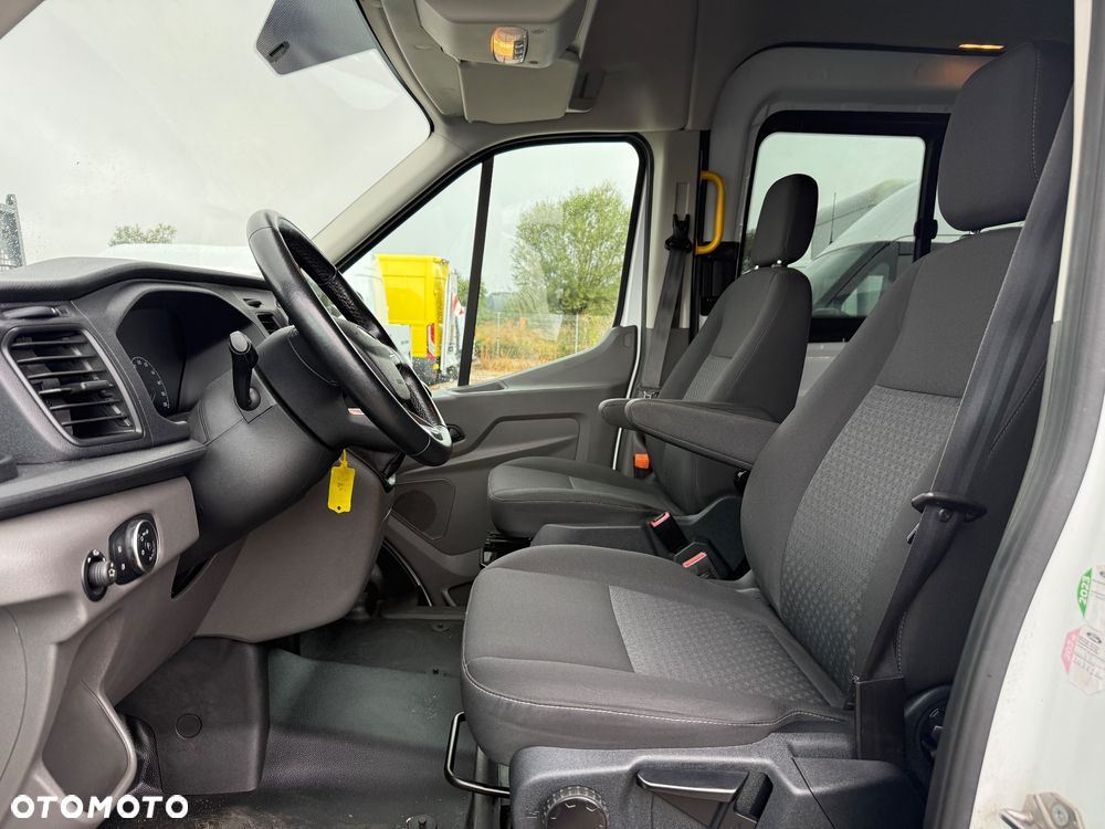 Ford TRANSIT L4 H3/brygadówka 5 osób/klima/navi/kamera/parktronik przód i tył/grzane fotele/LED - 17