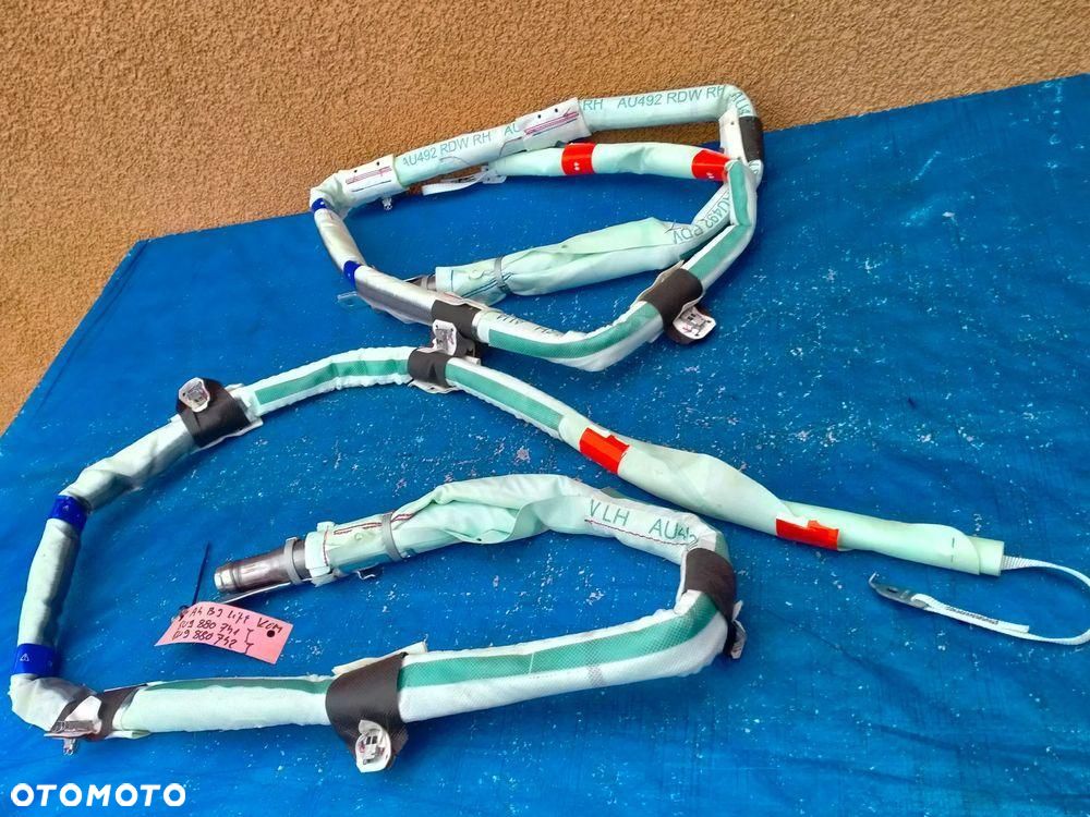 AUDI A4 B9 LIFT 20- AVANT KURTYNY KURTYNA PRAWA LEWA 8W9880741J 8W9880742J - 8