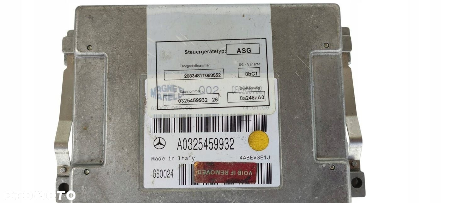 MODUŁ STEROWNIK SKRZNI BIEGÓW W203 C180 C200 C230 W208 CLK200 A0325459932 - 4