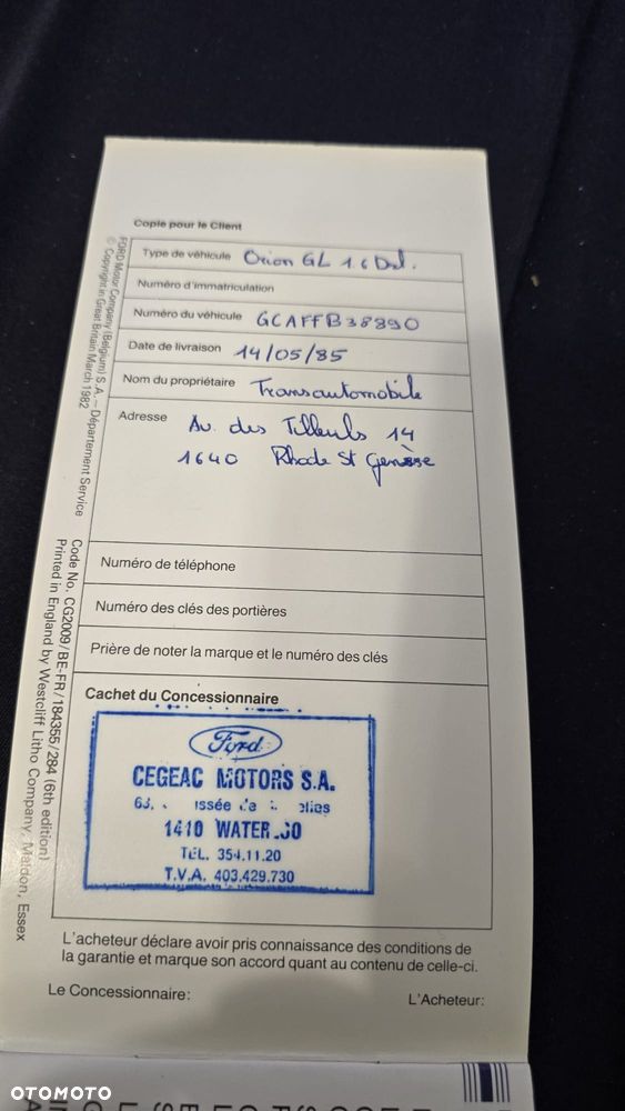 Ford Orion 1.6 D L - 33