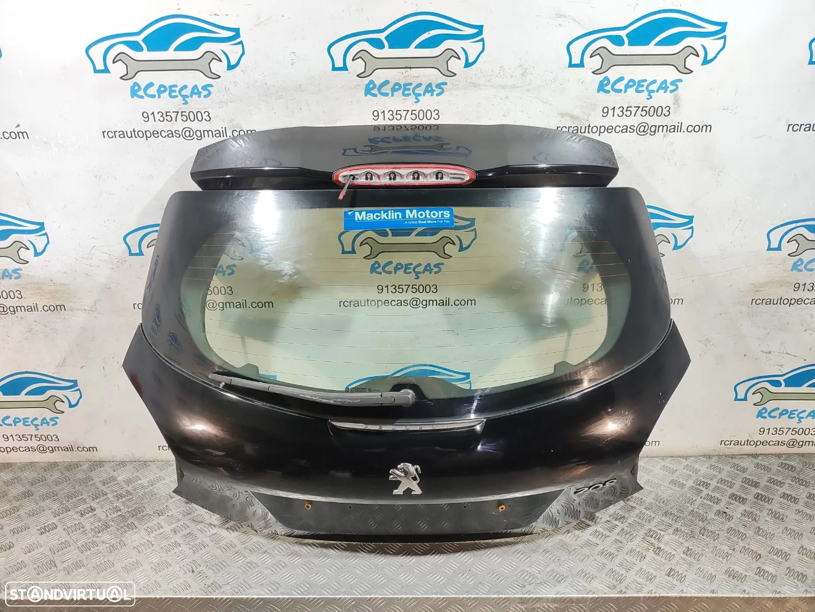 Porta Tampa Mala Peugeot 208 fase 1 2012 - 2019 - 6