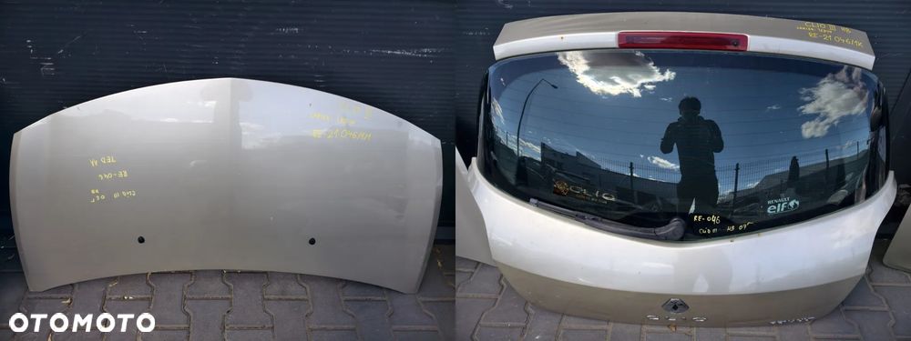 RENAULT CLIO III DRZWI / ZDERZAK / KLAPA / MASKA / BŁOTNIK 185 błotnik - 30