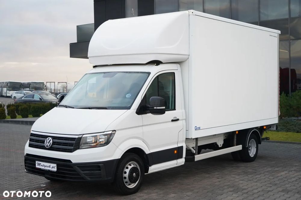 Volkswagen CRAFTER / KONTENER / WINDA DHOLLANDIA  / 2019 ROK / BLIŹNIAK / 3 MIEJSCA / - 4
