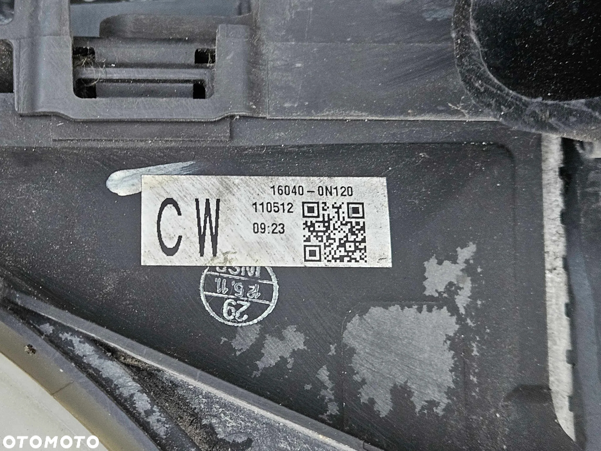 Chłodnica Wody Plynu Klimatyzacji Intercooler Wentylator 1.4 D4D Toyota Auris 1 I Lift 2011r - 23