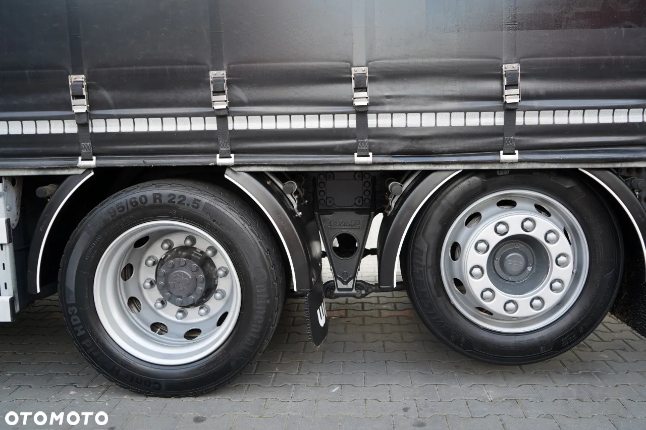 DAF XF 480 / ZESTAW TANDEM / 120 M3 / PRZEJAZDOWY / KLIMA POSTOJOWA / 2019 ROK / PO KONTRAKCIE SERWISOWYM - 25
