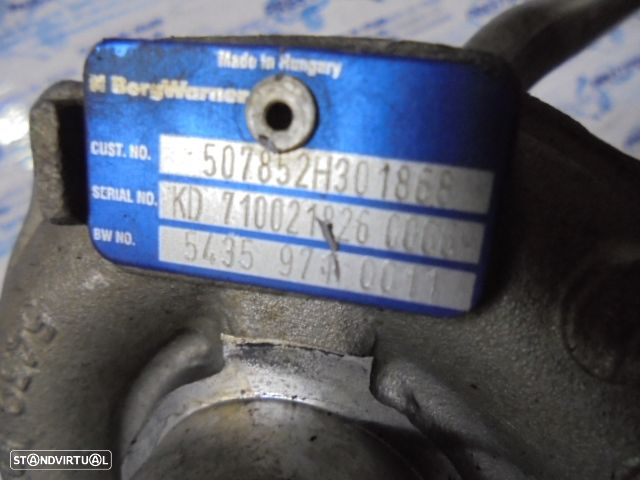 Turbo 54359710011 507852H301868 54391015083 RENAULT CLIO 3 2008 1.5DCI 70CV 0P DIESEL - 6