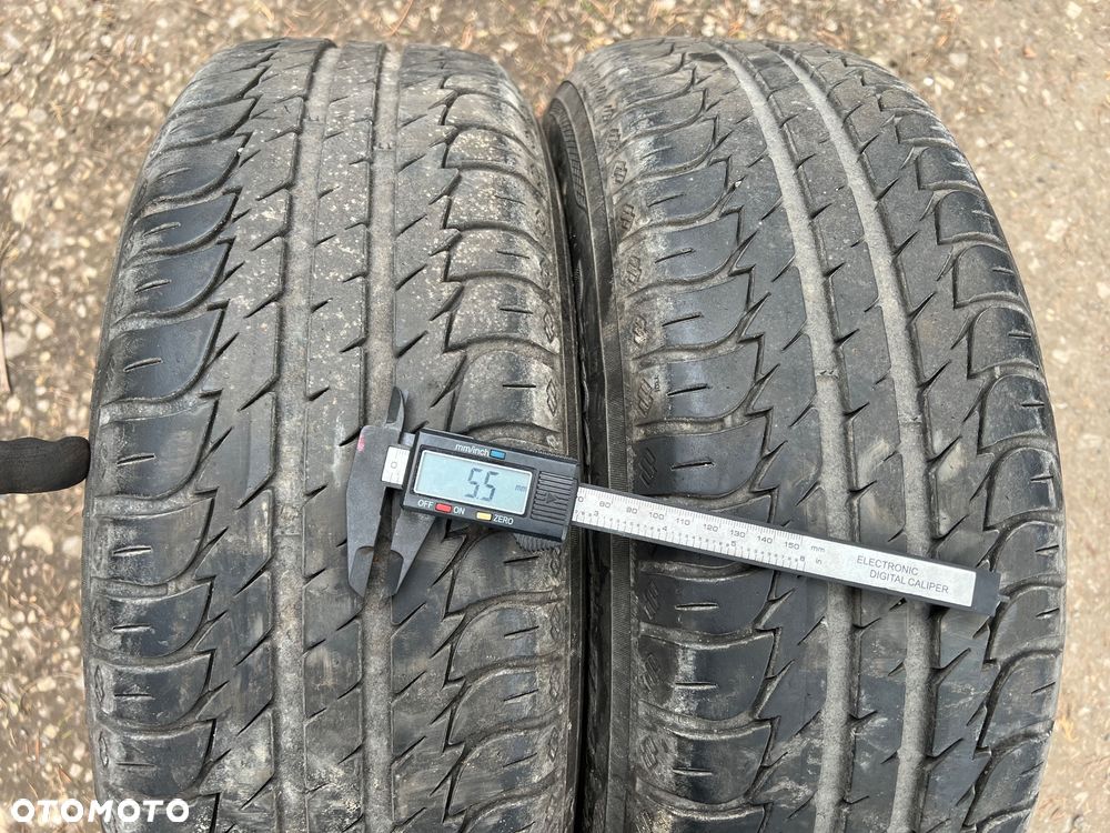 PARTNER BERLINGO 2x KOŁO KOŁA LETNIE R15 6.5J 4x108 ET27 OPONY LATO Kleber Dynaxer HP3 185/65R15 5.5mm 17r FELGA STALOWA FELGI STALOWE 2150752 PEUGEOT CITROEN - 1
