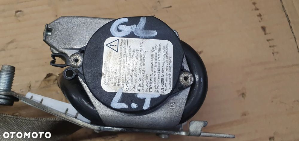 Pas bezpieczeństwa napinacz lewy tył Mercedes GL X166 W166 A16686009858 A1668600985 - 8