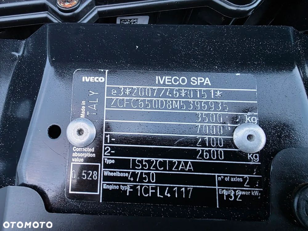 Iveco DAILY  50C18  12 PALET 6 METRÓW  KONTENER DMC 3.5T - 19