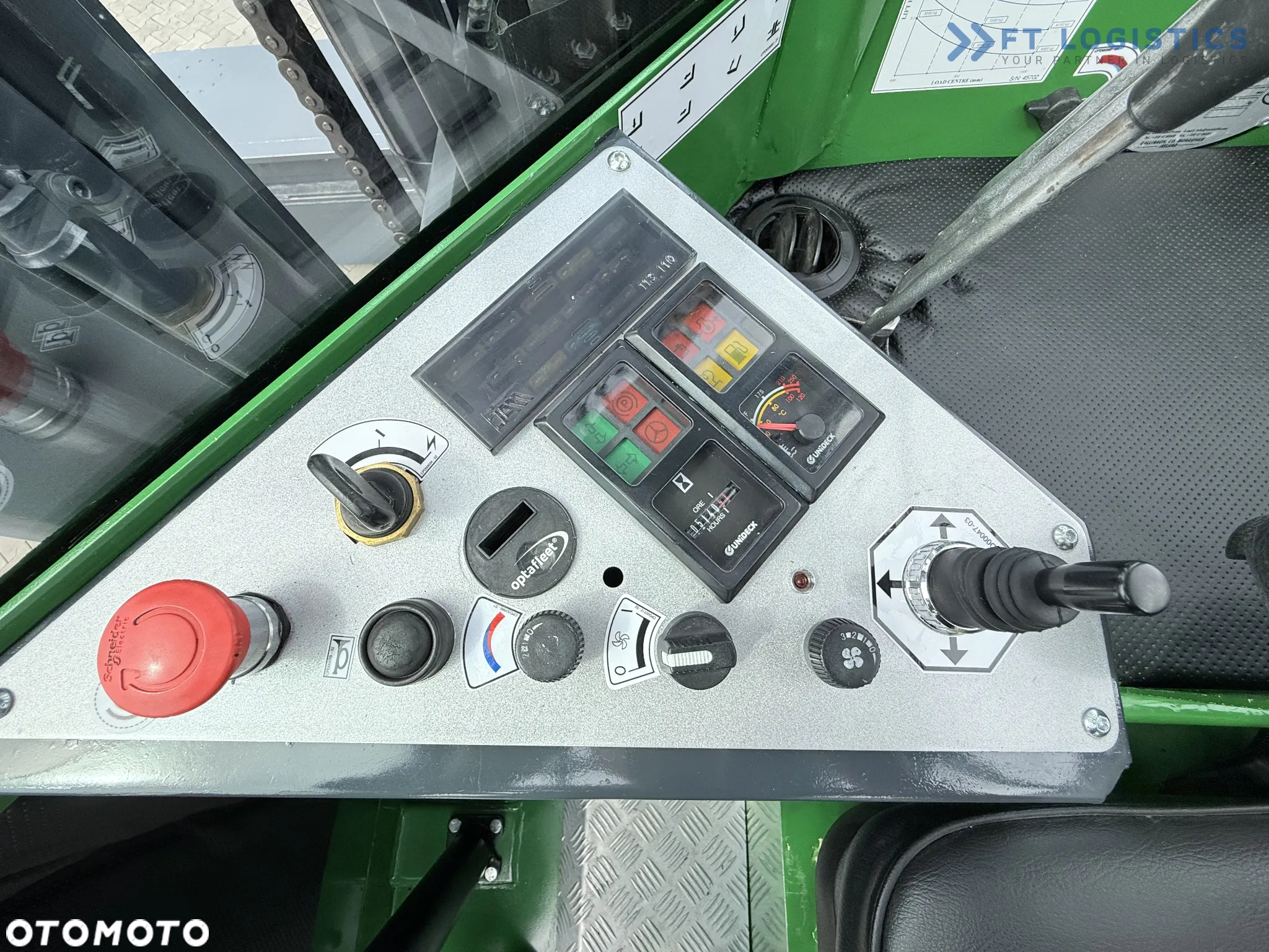 Combilift C8000 / GAS / DUPLEX - 4700MM / POZYCJONER / WOLNY SKOK / PEŁNA OGRZEWANA KABINA / JEDYNIE 5141H / STAN - JAK NOWY! - 17