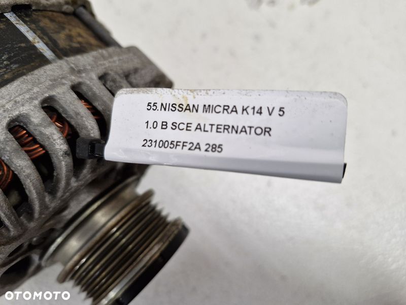 NISSAN MICRA K14 V 5 1.0 B SCE ALTERNATOR 231005FF2A - 7