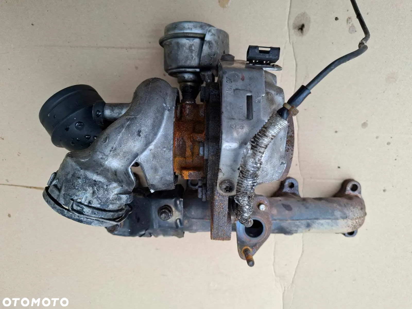 TURBINA TURBOSPRĘŻARKA VW GOLF V 1,9 TDI BLS AUDI A3 SEAT LEON SKODA OCTAVIA TOURAN CADDY - 4
