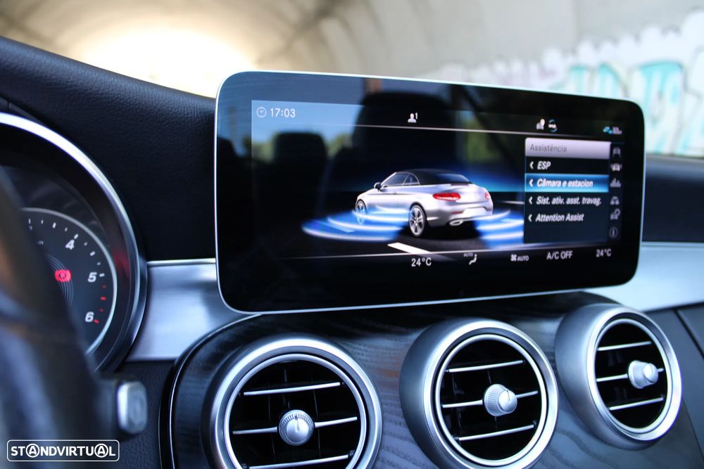 Mercedes-Benz C 220 d Cabrio AMG Line Aut. - 27