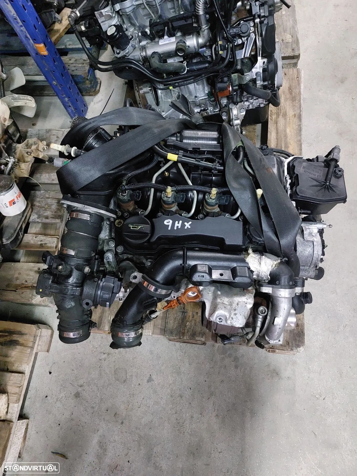 9hx Motor Peugeot citroen 1.6 hdi 90cv - 1