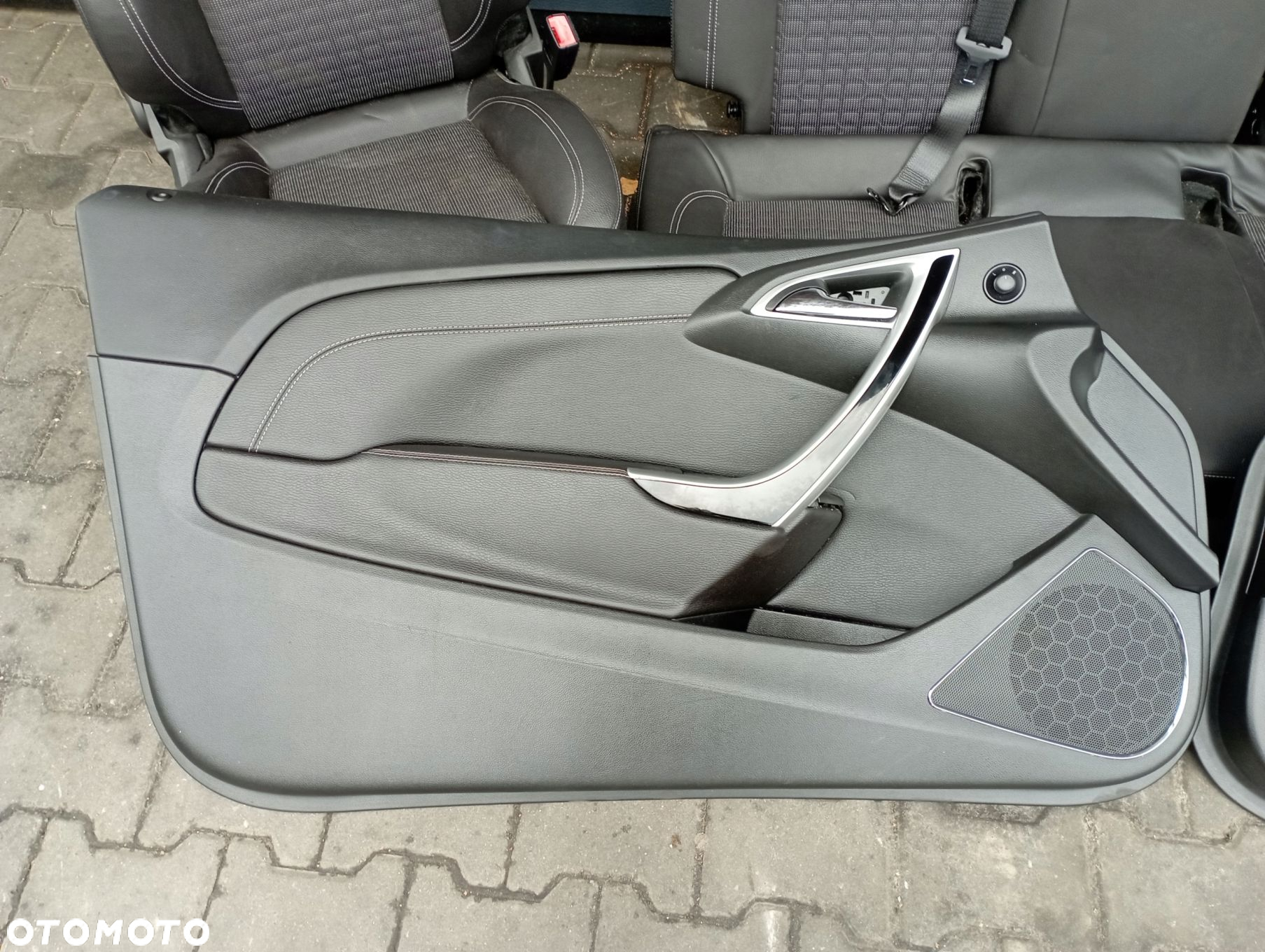 OPEL ASTRA IV J 3D GTC 09-14 FOTELE SIEDZENIA BOCZKI TAPICERKI EUROPA - 6
