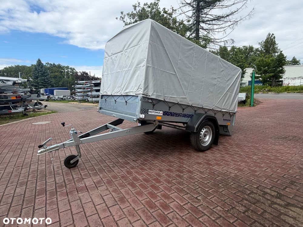 Niewiadów Przyczepa Niewiadów N426U 260x138x35cm z plandeką 1 oś 750kg burty boczne 2mm  MOTOMUS dostawa pod dom - 5