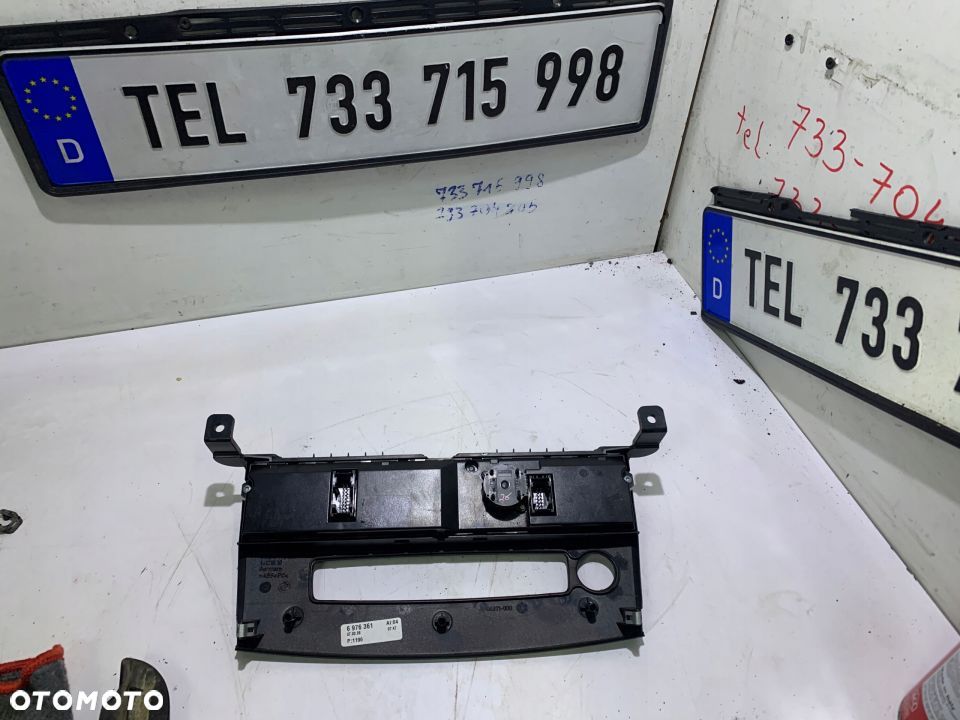 KLIMATRONIK PANEL KLIMATYZACJI BMW E60 E61 LIFT - 3